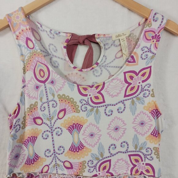 Matilda Jane, Women's Sleeveless, Tiered Top, Floral  Print, Cottage Core, Small - Picture 5 of 16